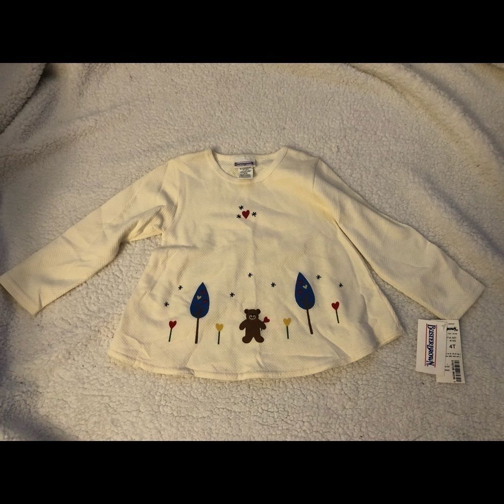 NWT vintage Buster Brown long sleeve size 4T